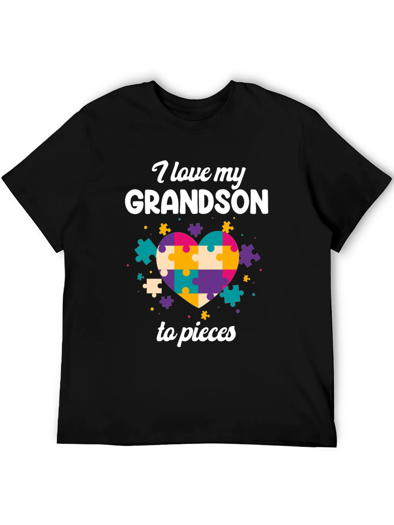 Autism Awareness Grandson T-Shirt