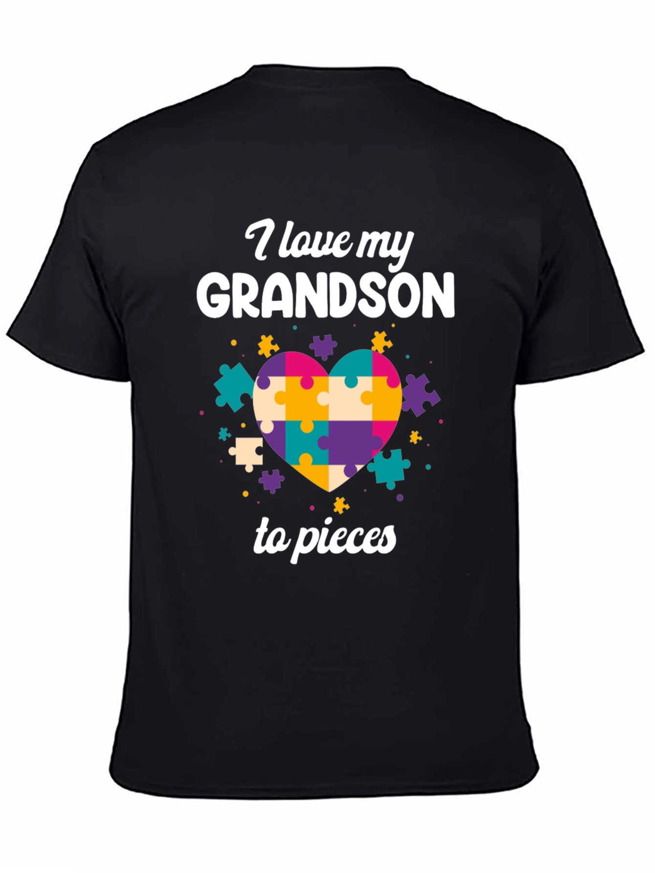 Autism Awareness Grandson T-Shirt