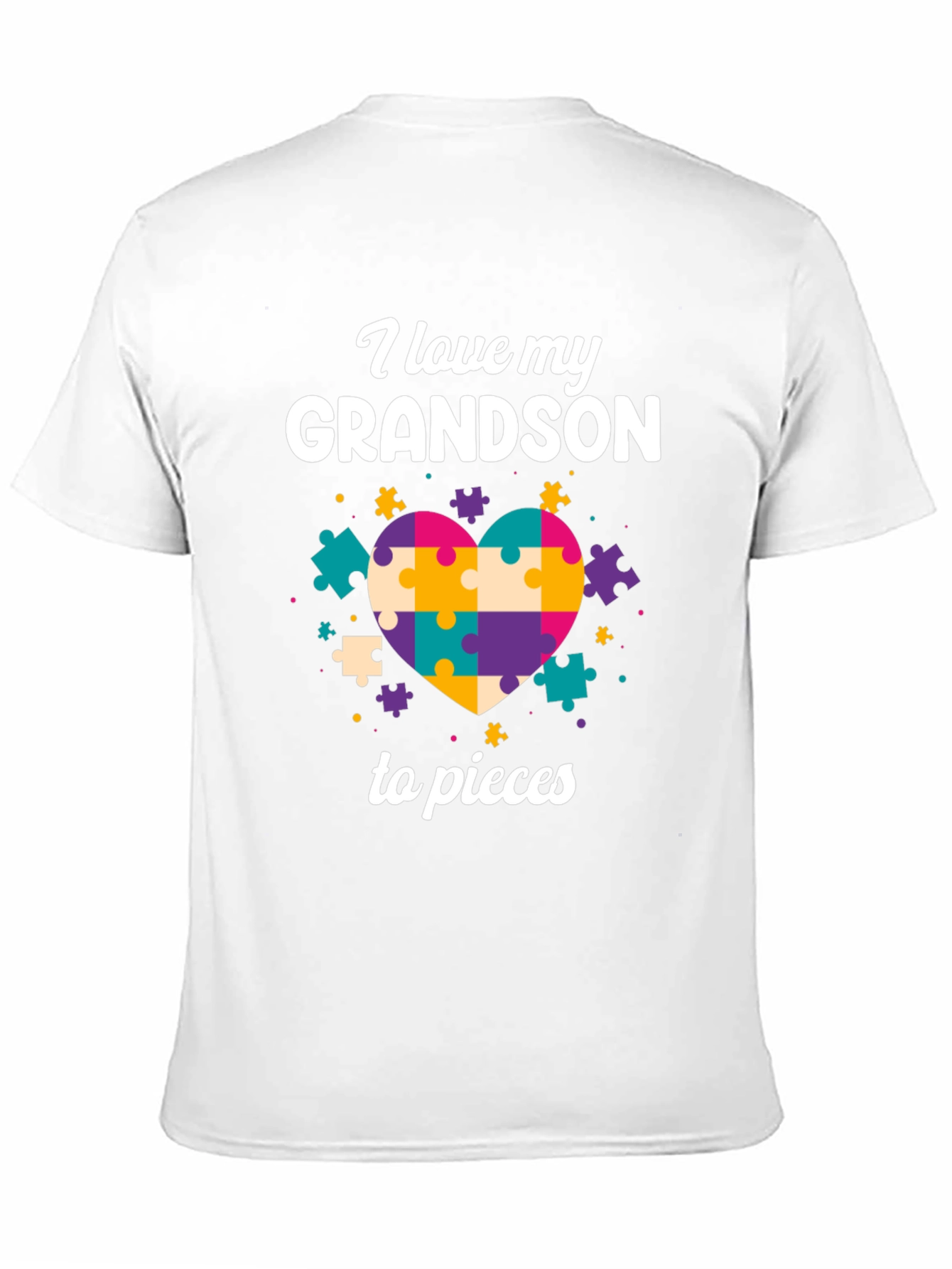 Autism Awareness Grandson T-Shirt