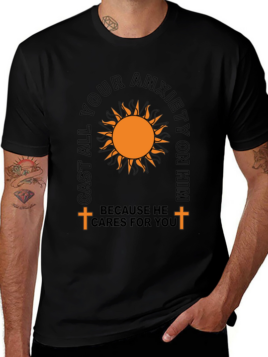 Cast Your Anxiety T-Shirt: Comfort & Faith