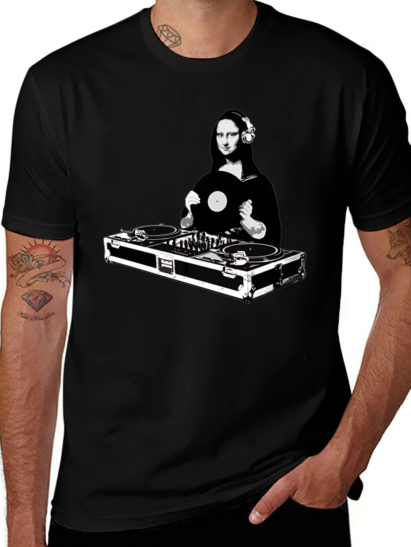 DJ Mona Lisa Graphic Tee - Unisex