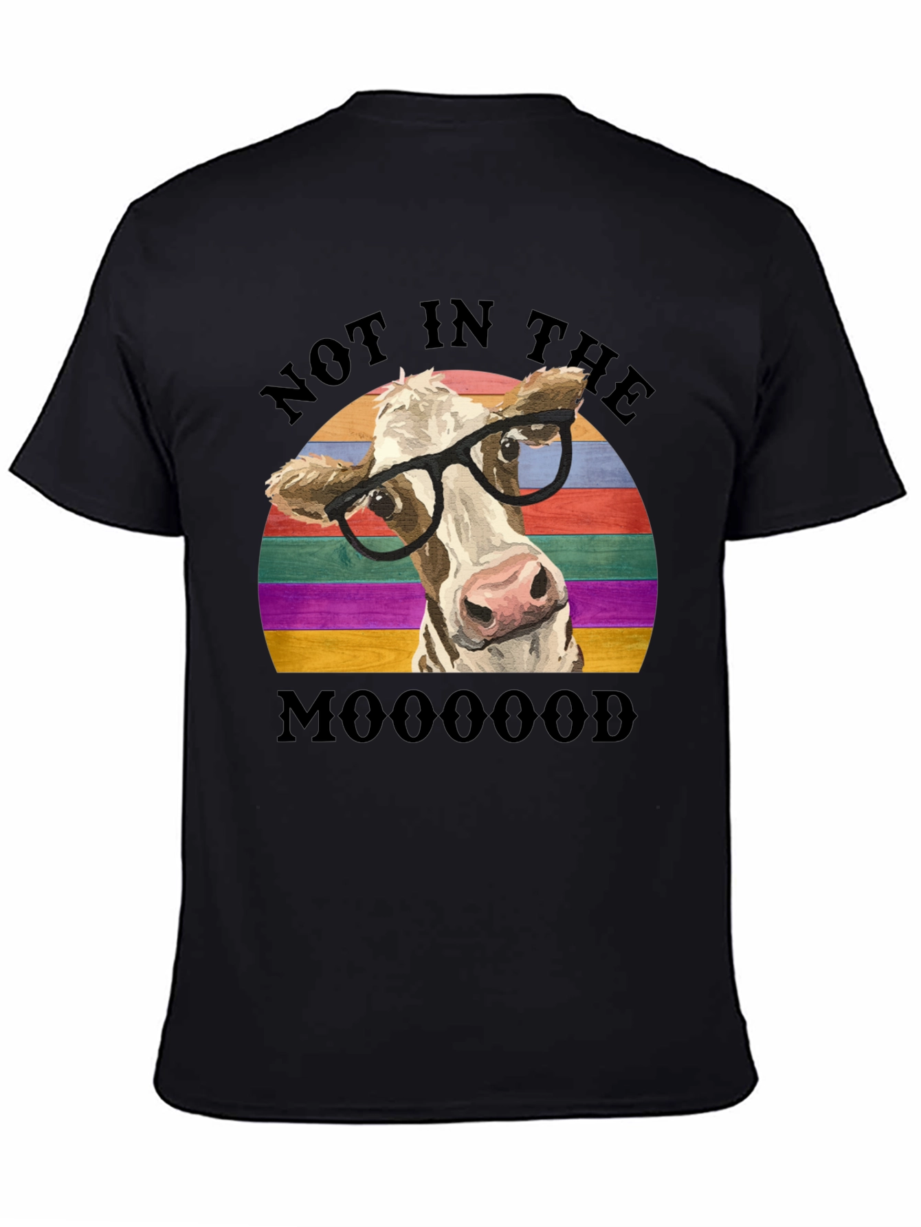 Funny Cow Not in the Mooood T-Shirt