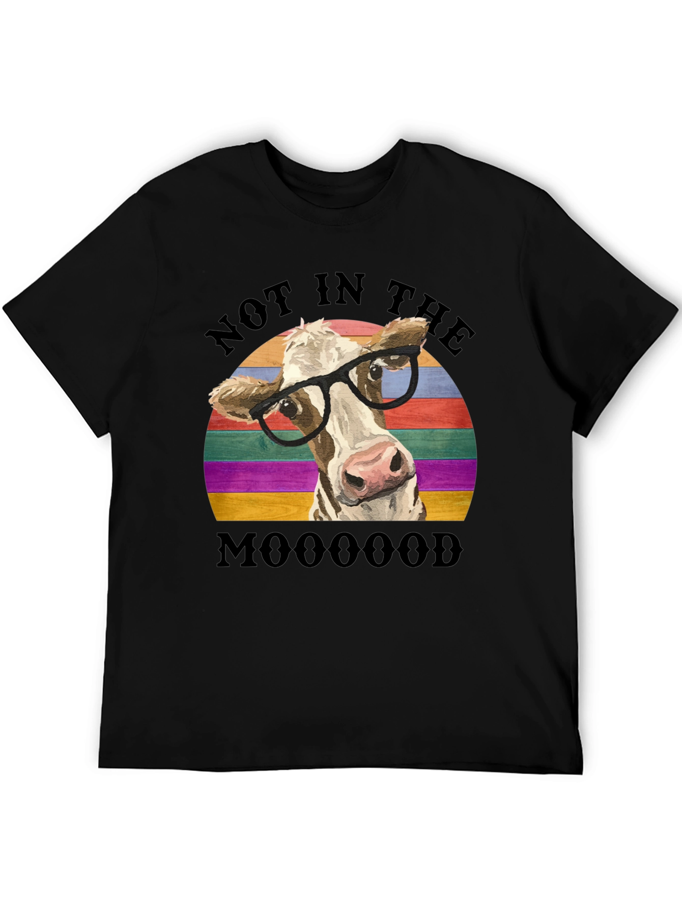 Funny Cow Not in the Mooood T-Shirt