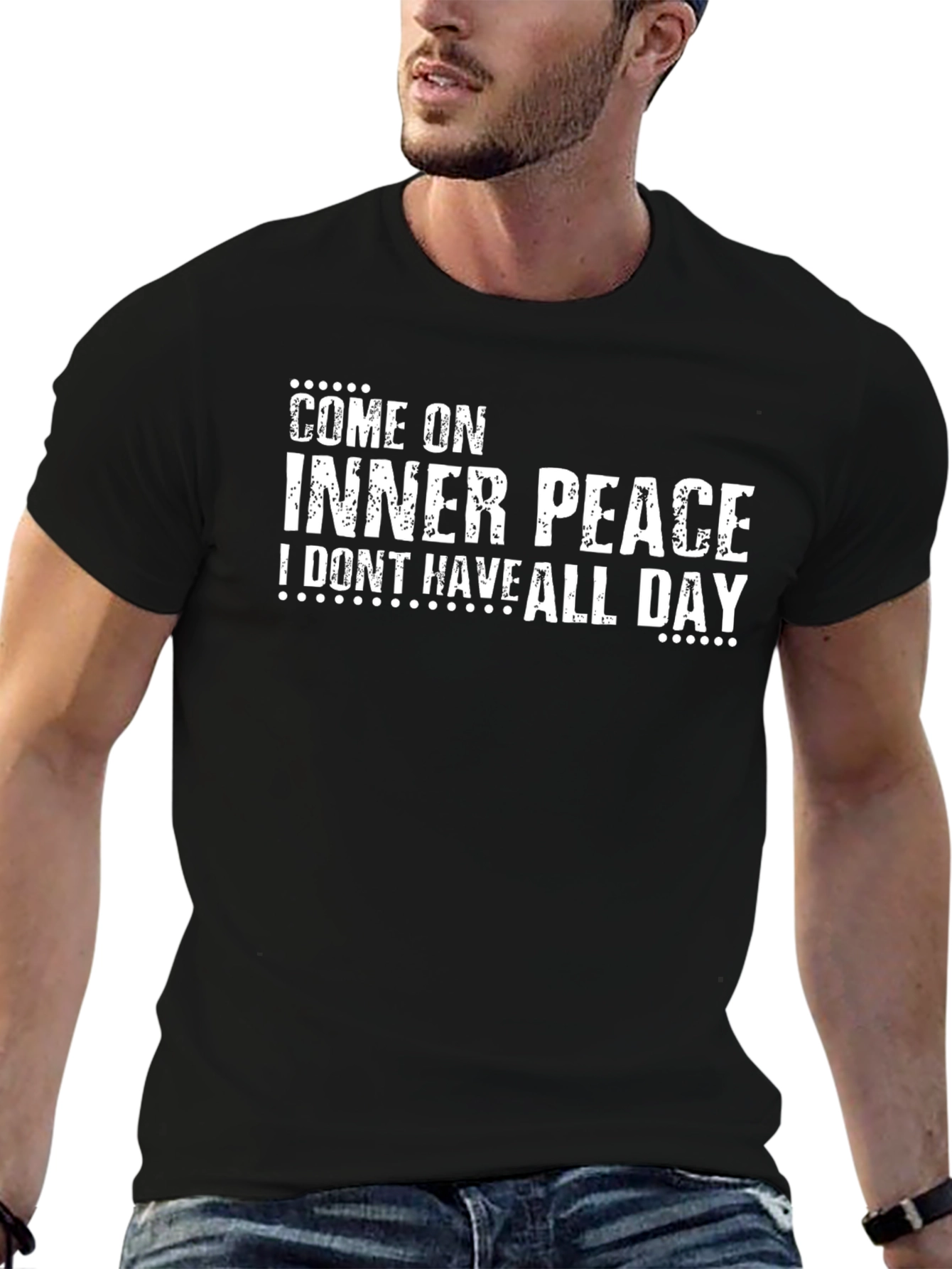 Come On Inner Peace T-Shirt - Funny Slogan Tee