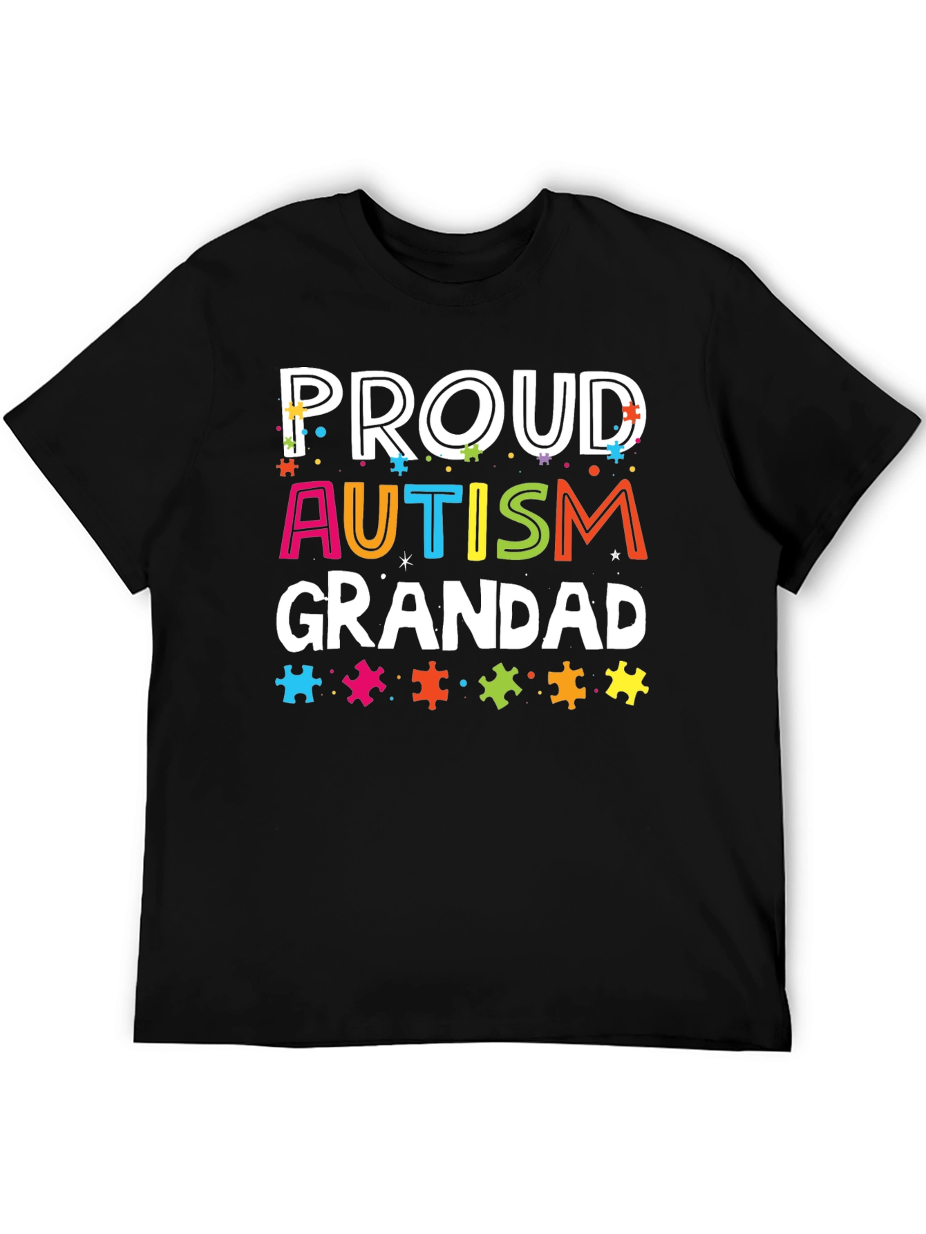 Proud Autism Grandad T-Shirt