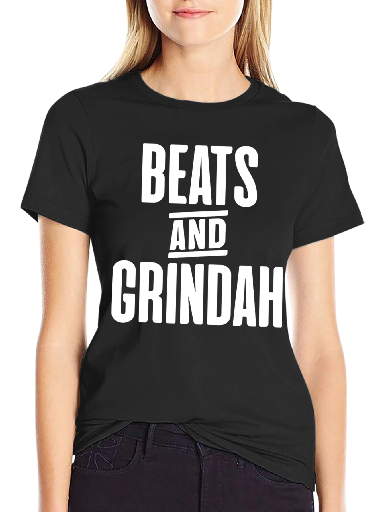 Beats and Grindah Black T-Shirt