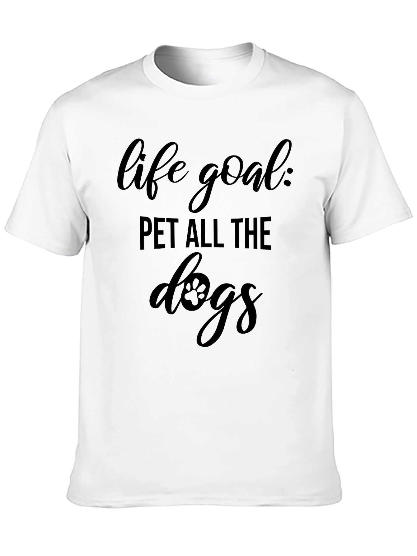 Life Goal Pet All The Dogs Graphic Tee
