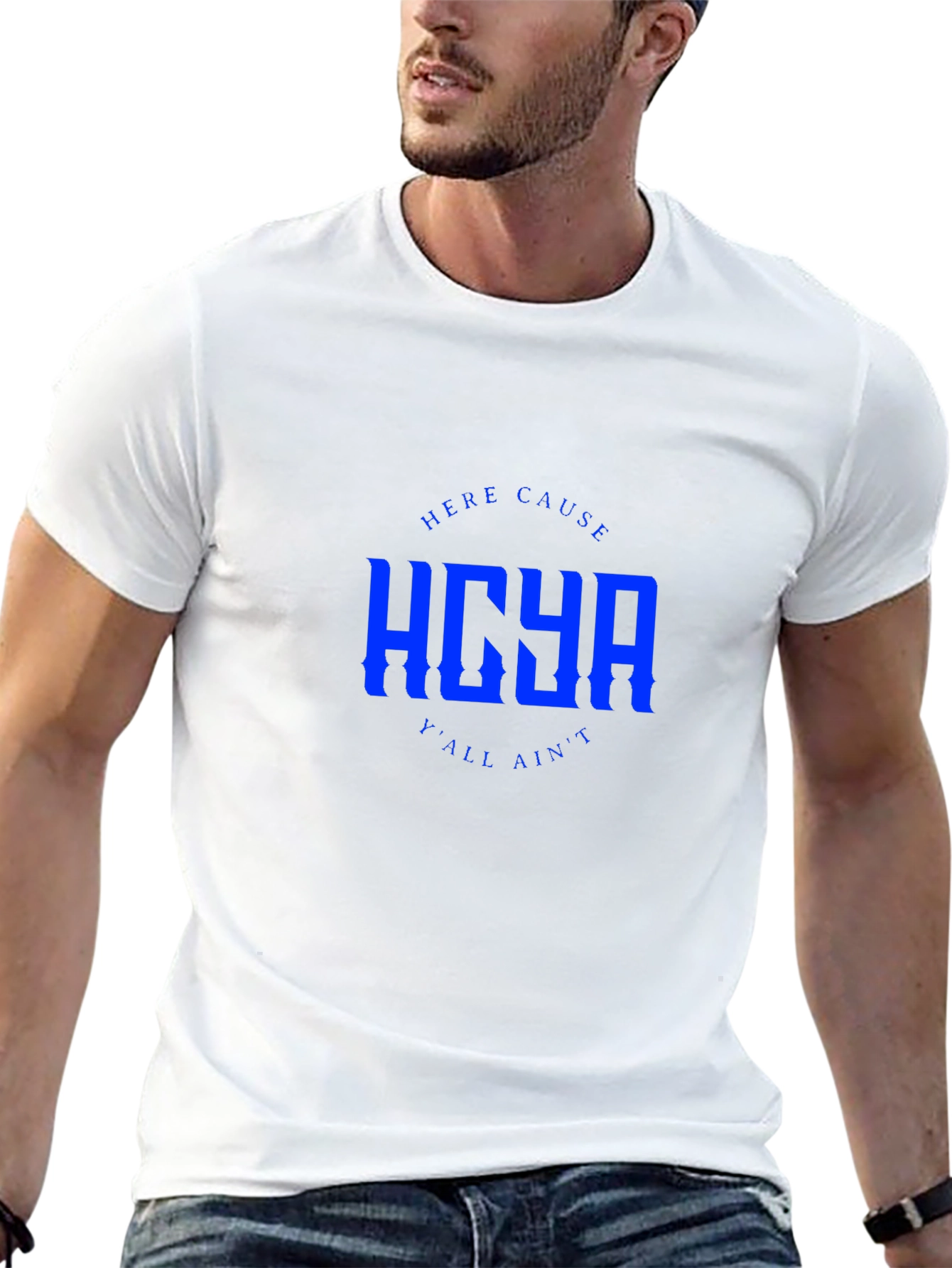 HOYA Here Cause Yall Aint T-Shirt - Black
