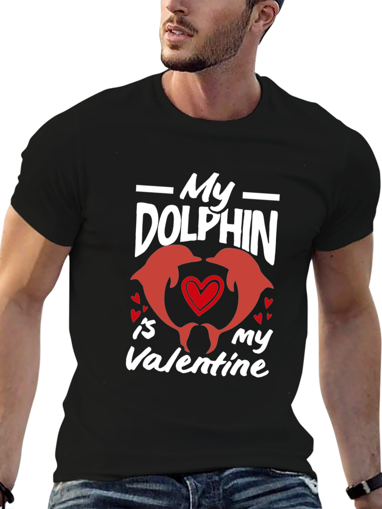 My Dolphin Is My Valentine T-Shirt