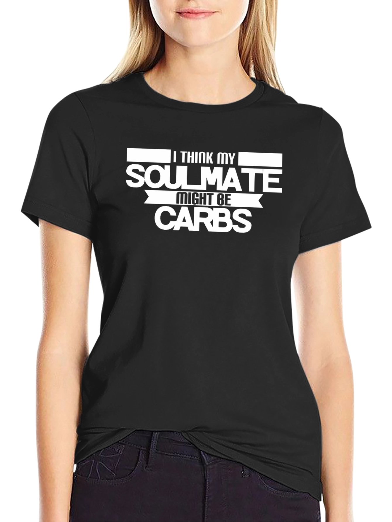 Funny Soulmate Might Be Carbs Graphic T-Shirt