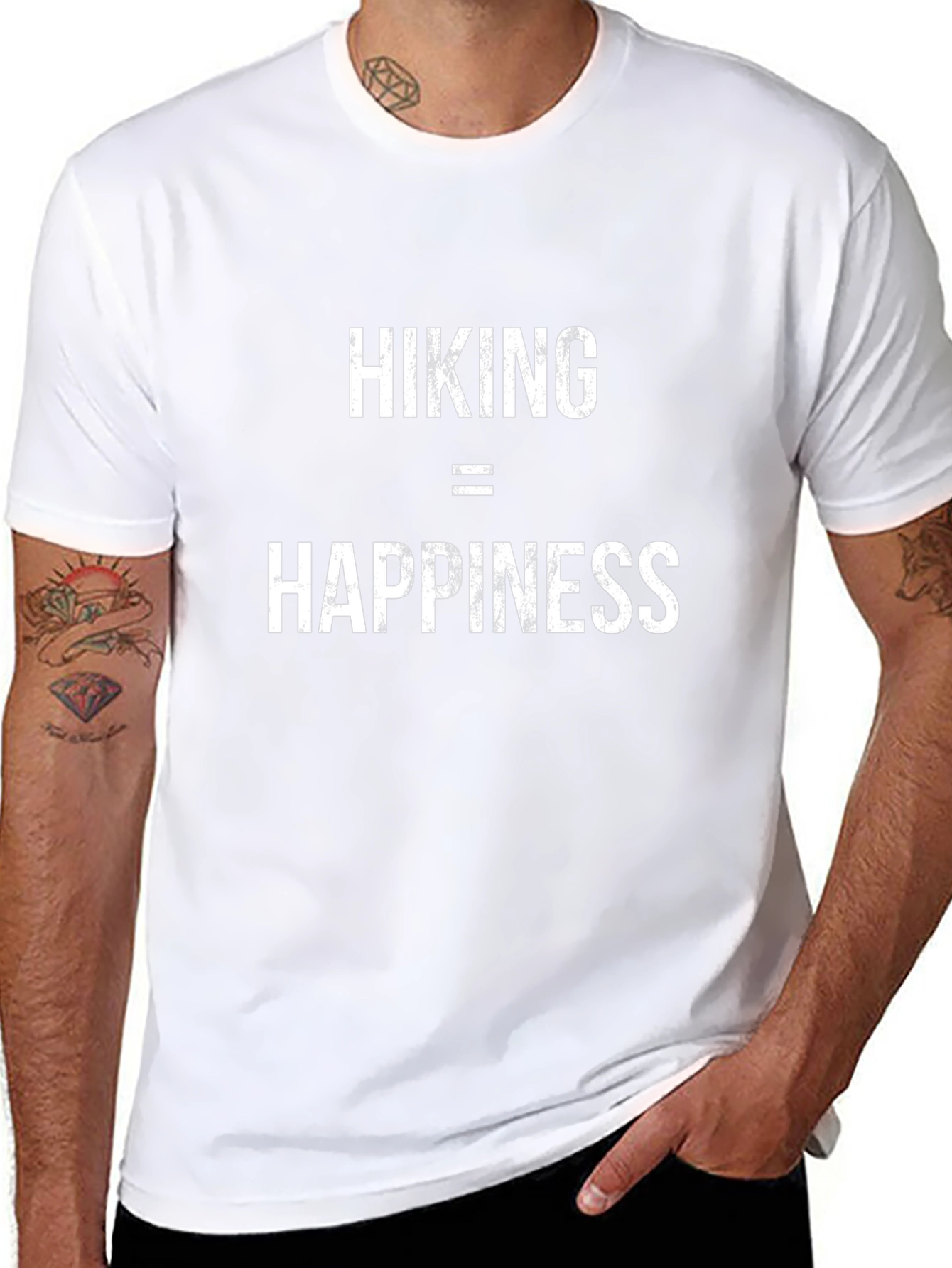 Hiking = Happiness Graphic Tee