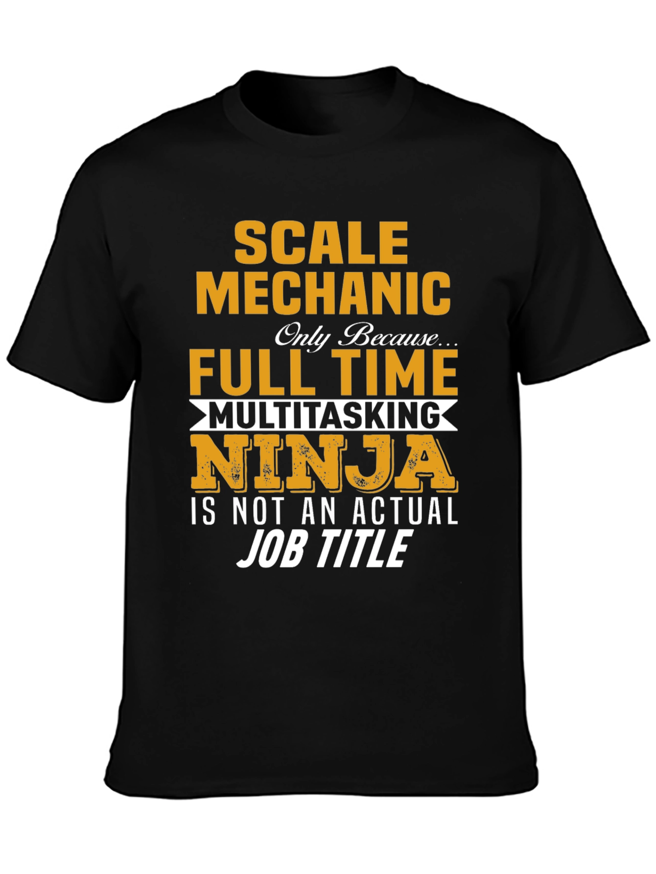Scale Mechanic Multitasking Ninja T-Shirt
