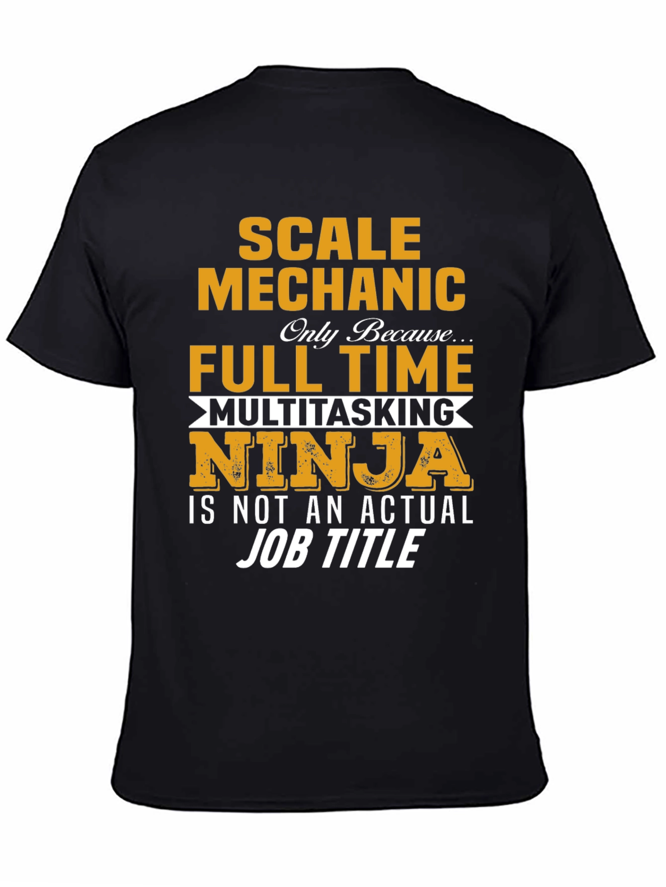Scale Mechanic Multitasking Ninja T-Shirt