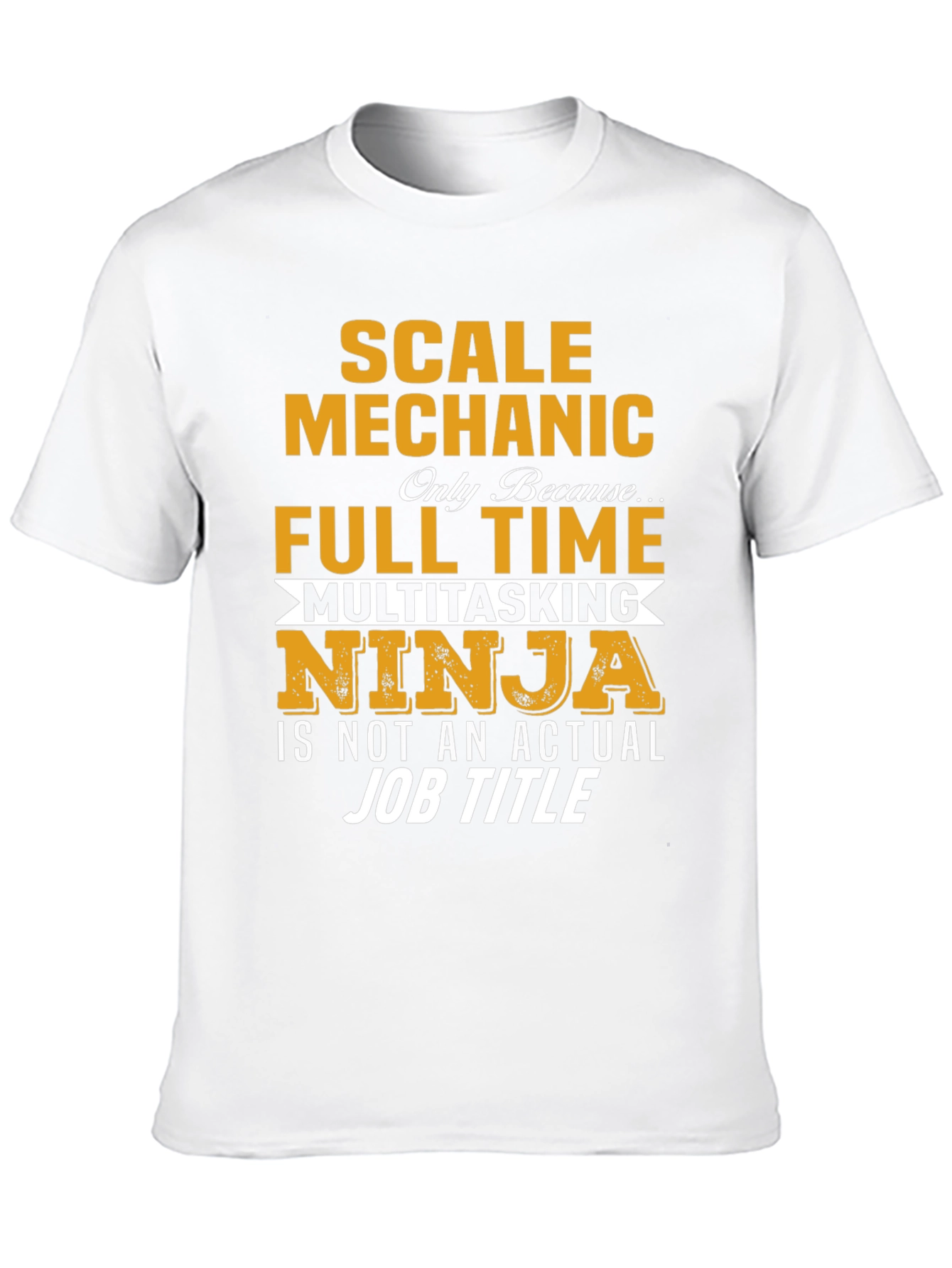 Scale Mechanic Multitasking Ninja T-Shirt