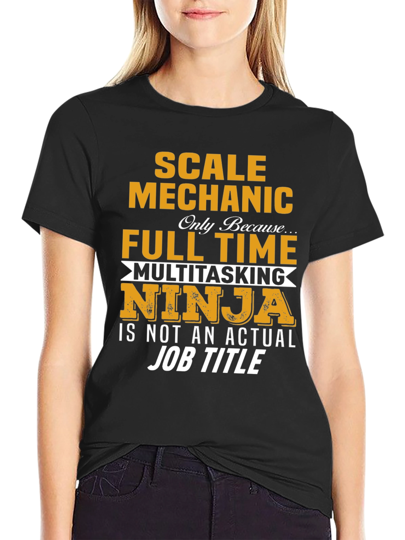 Scale Mechanic Multitasking Ninja T-Shirt