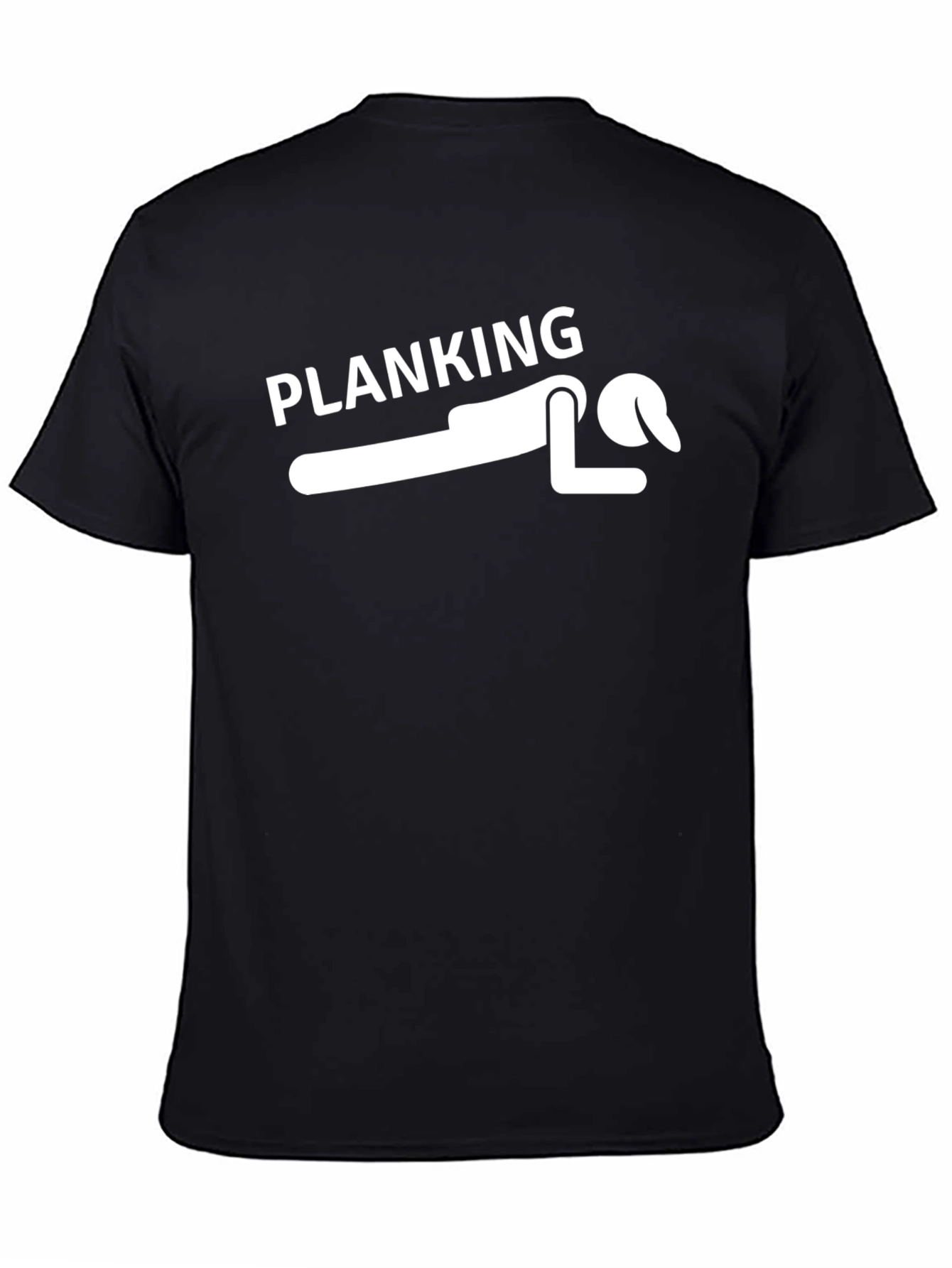 Planking Tee - Funny Graphic T-Shirt