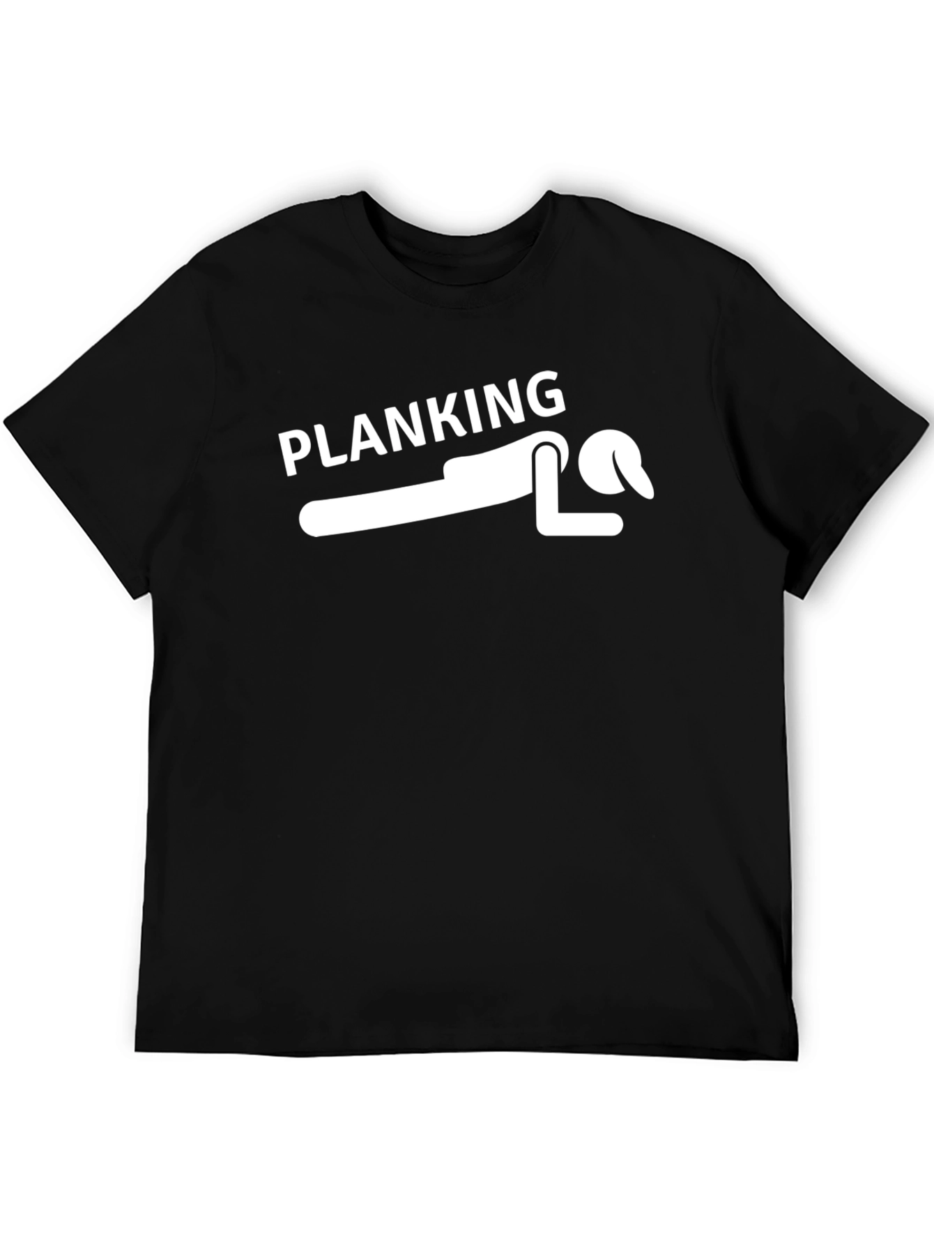 Planking Tee - Funny Graphic T-Shirt