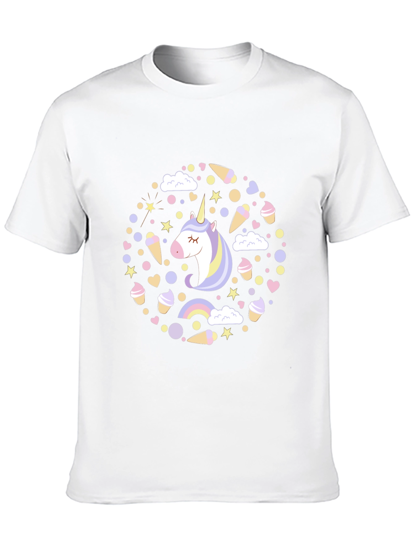 Unicorn Dreams Black T-Shirt
