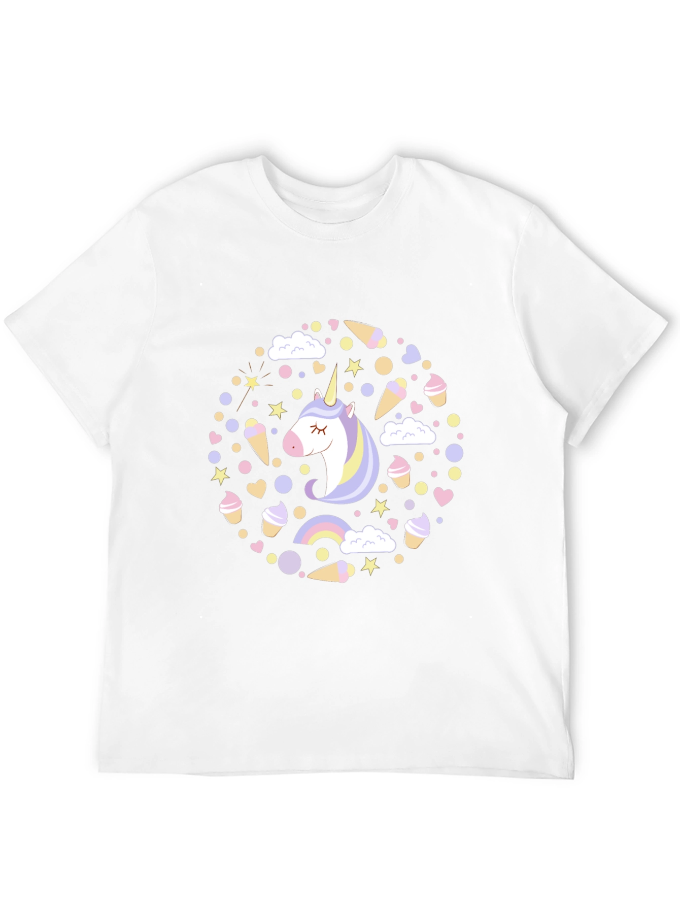 Unicorn Dreams Black T-Shirt