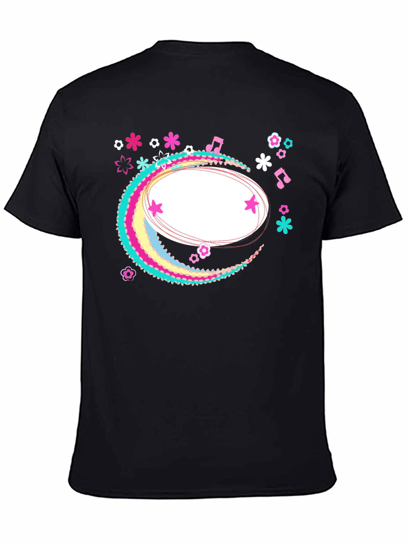 Funky Floral Graphic Tee