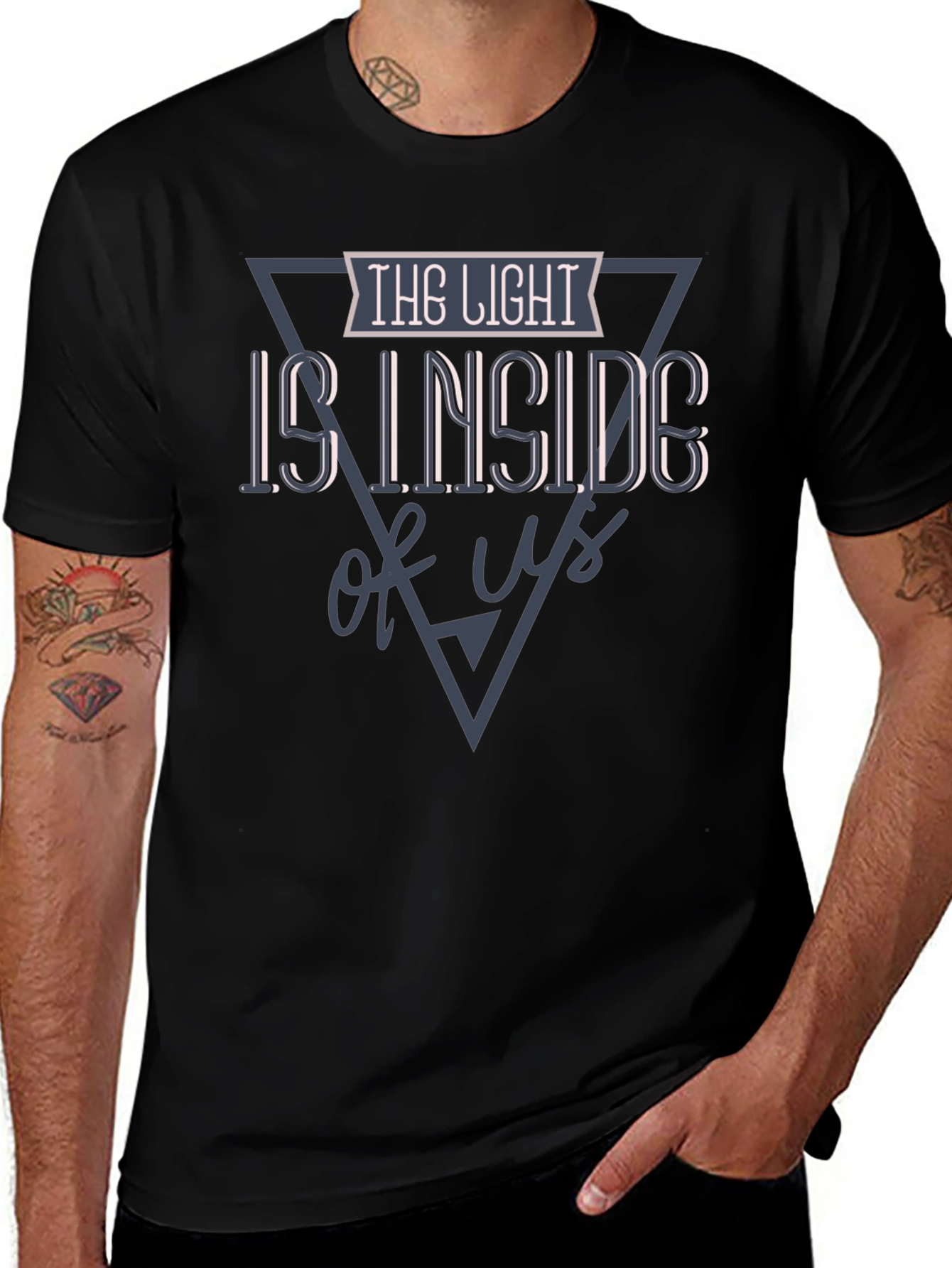 The Light is Inside Graphic Tee