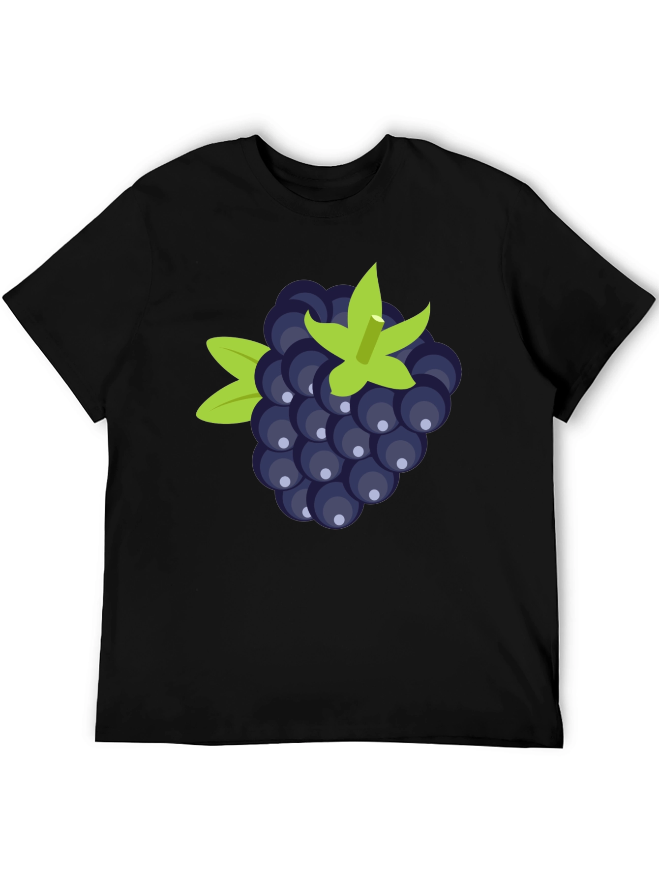 Blackberry Graphic Tee - Soft Cotton Blend