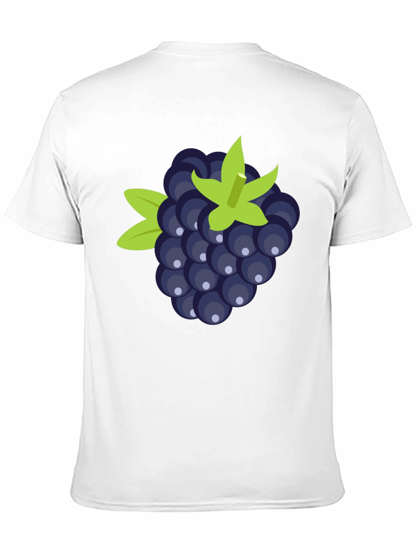 Blackberry Graphic Tee - Soft Cotton Blend
