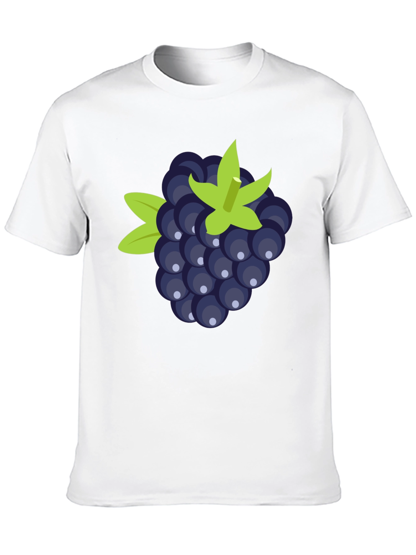 Blackberry Graphic Tee - Soft Cotton Blend