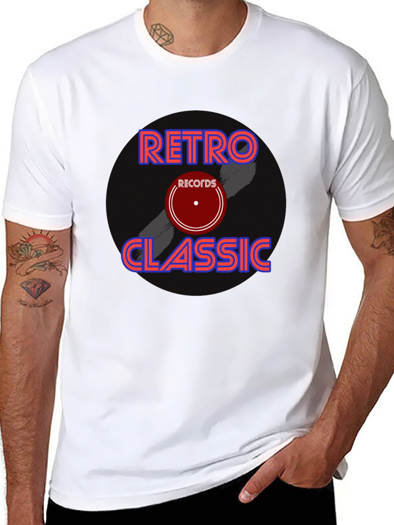 Retro Classic Records T-Shirt