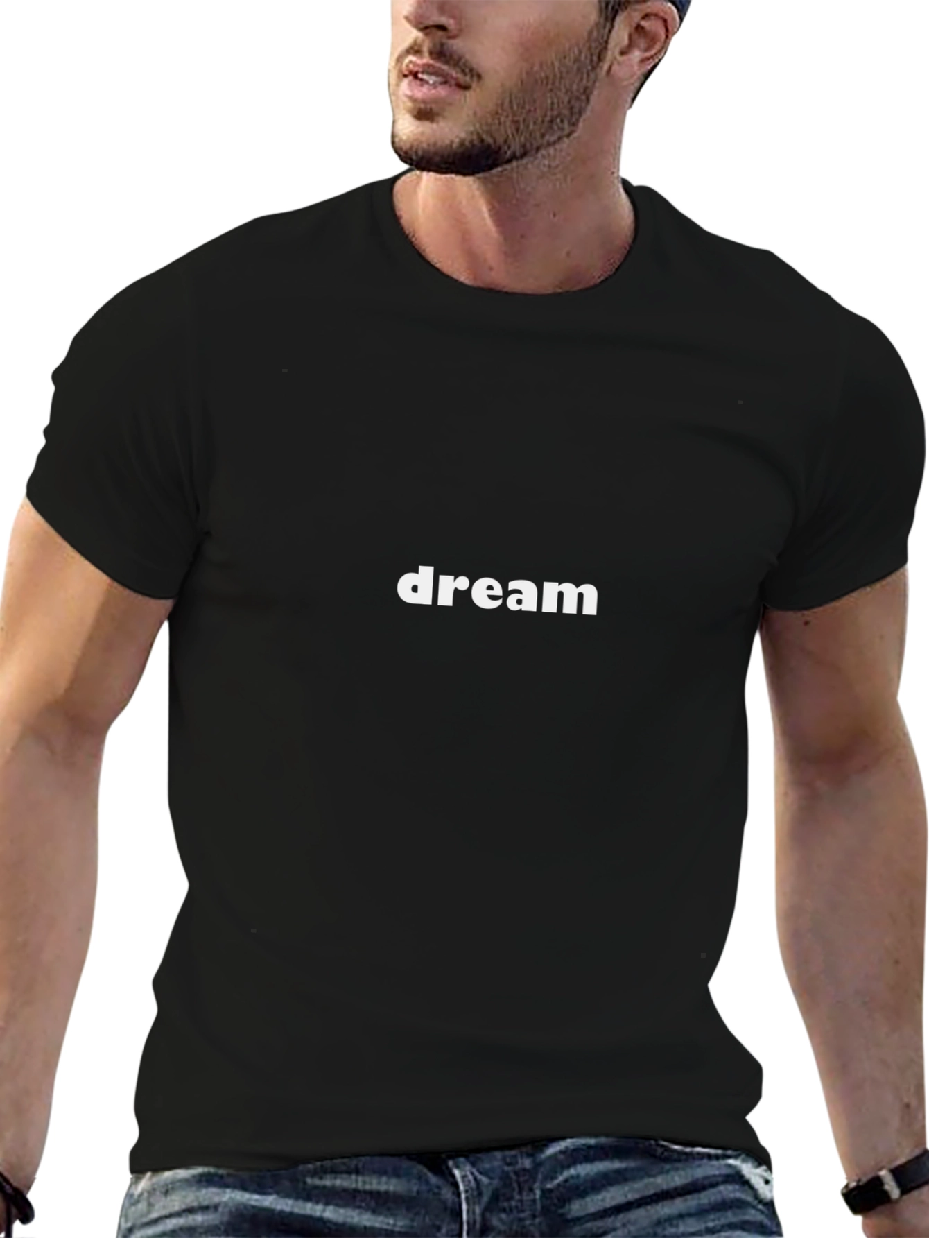 Dream Graphic Tee - Casual Cotton T-Shirt