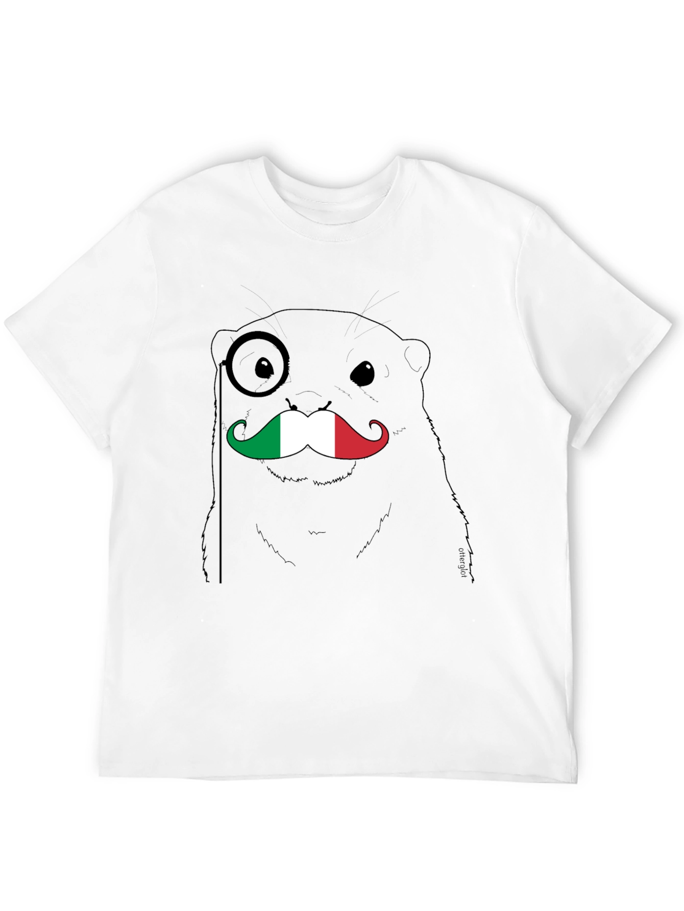 Italian Otter T-Shirt - Monocle & Mustache