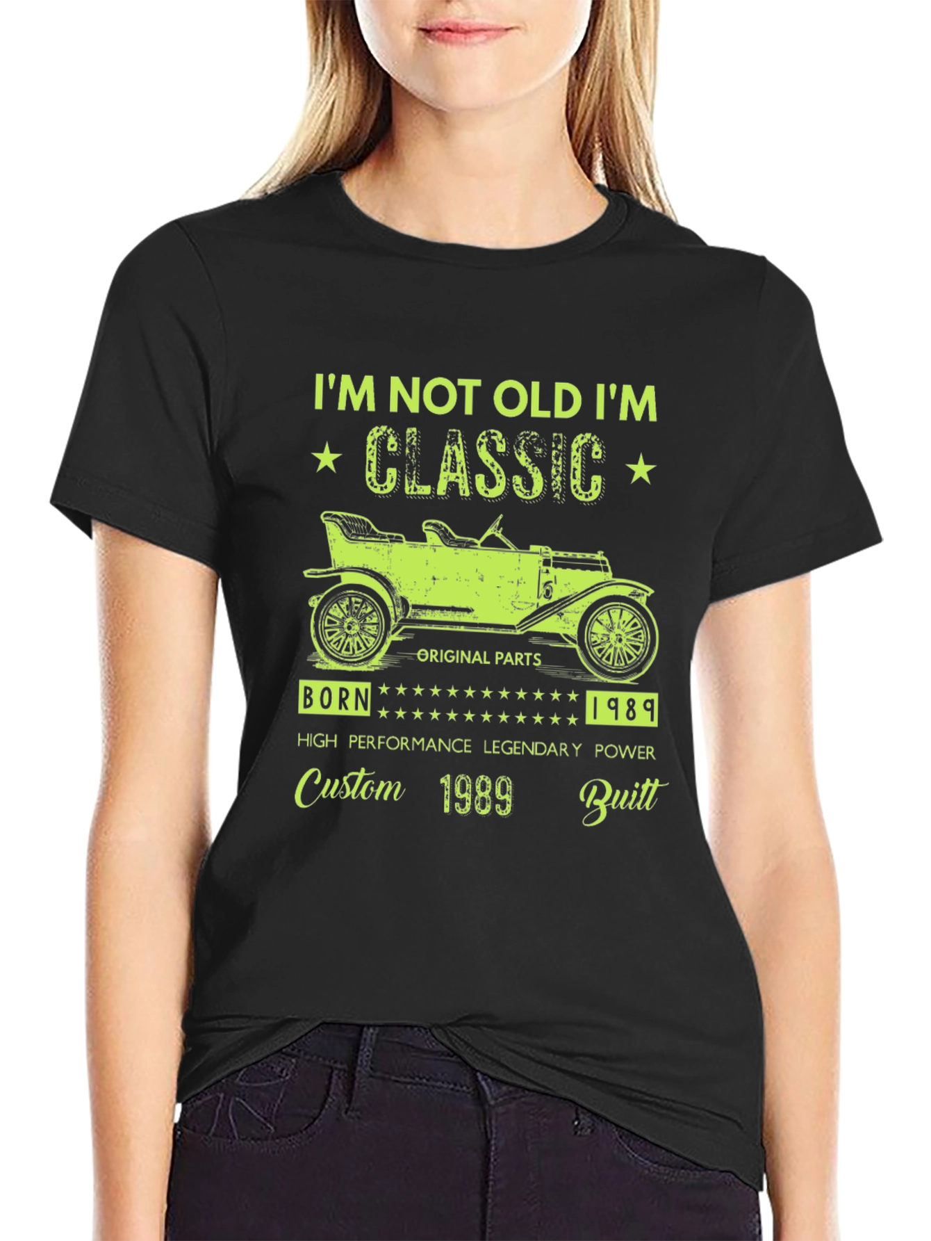 Classic Car T-Shirt - Born 1989