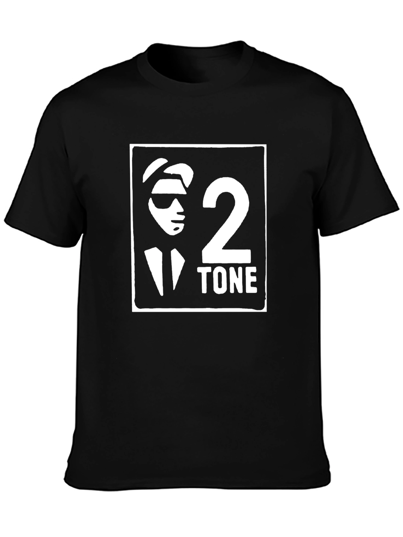 Two Tone T-Shirt - Retro Ska & Reggae Style