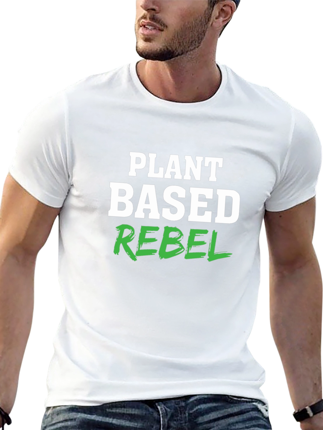 Plant Based Rebel T-Shirt - Vegan Lifestyle Tee