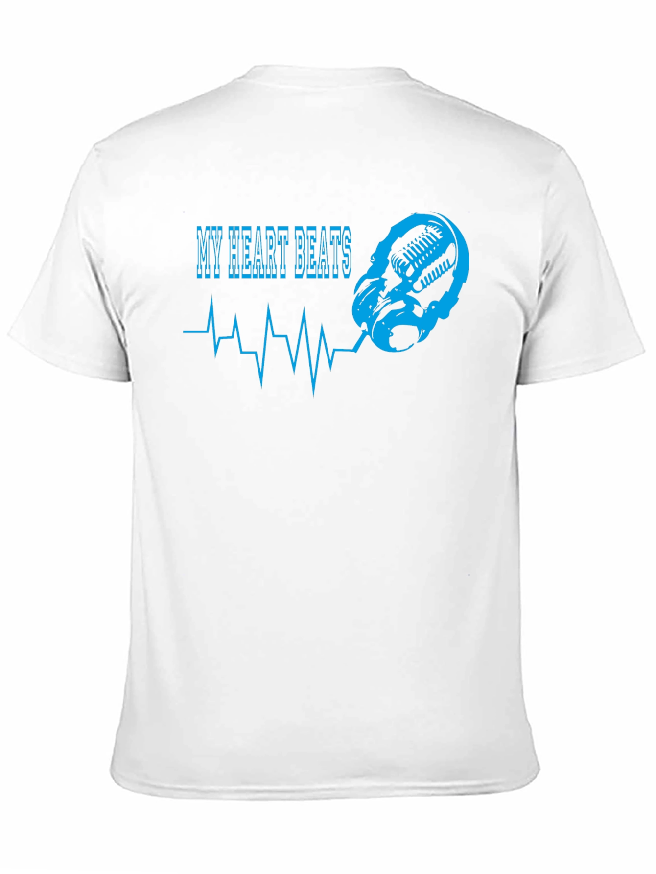 My Heart Beats Microphone T-Shirt