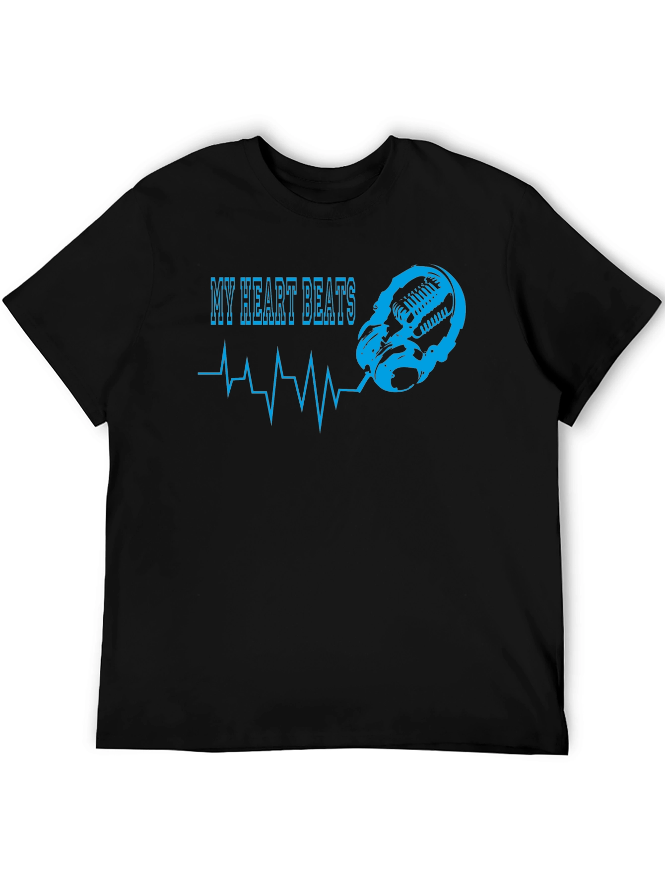 My Heart Beats Microphone T-Shirt