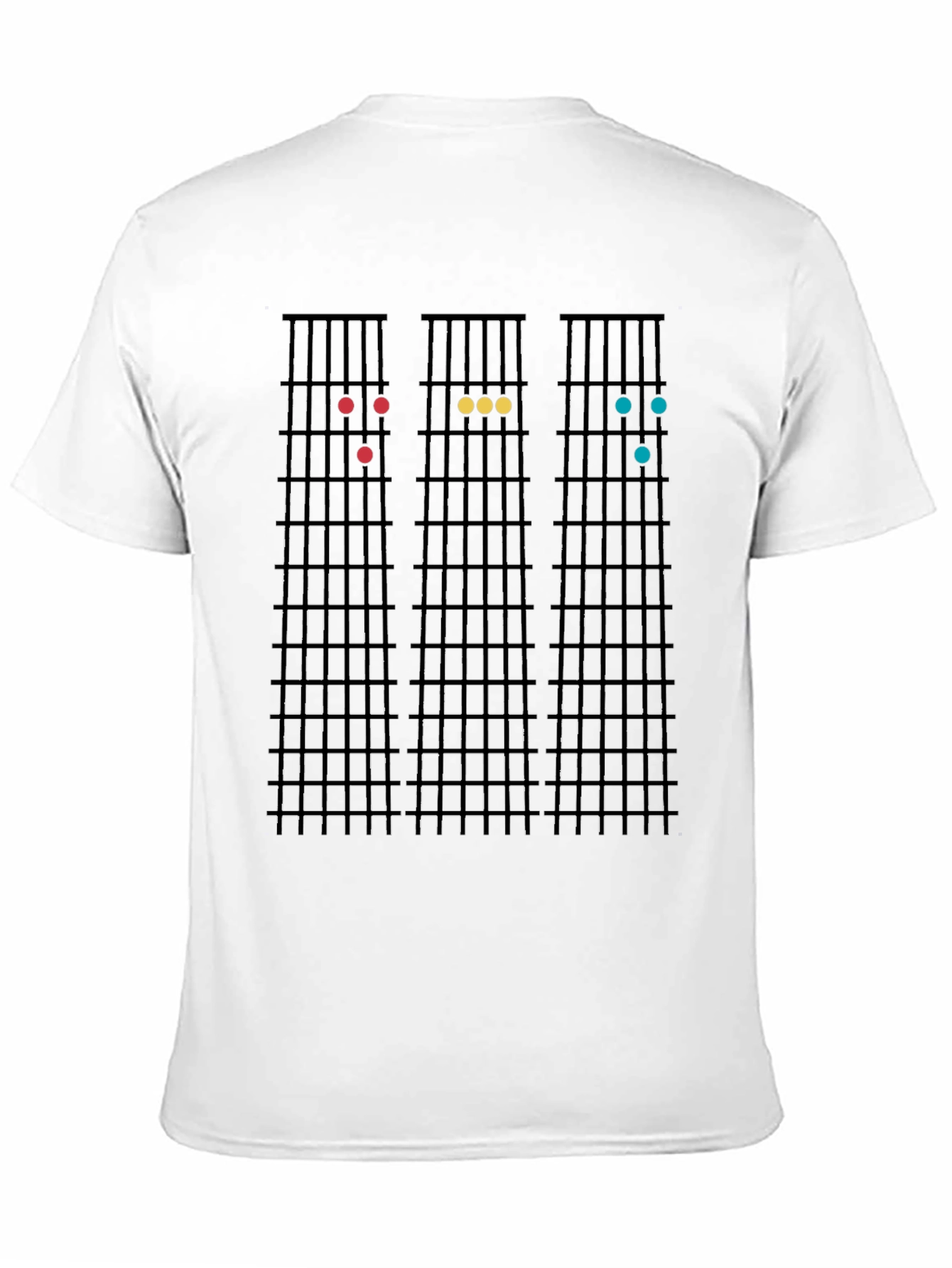 Guitar Chord Chart T-Shirt - Musical Style Tee