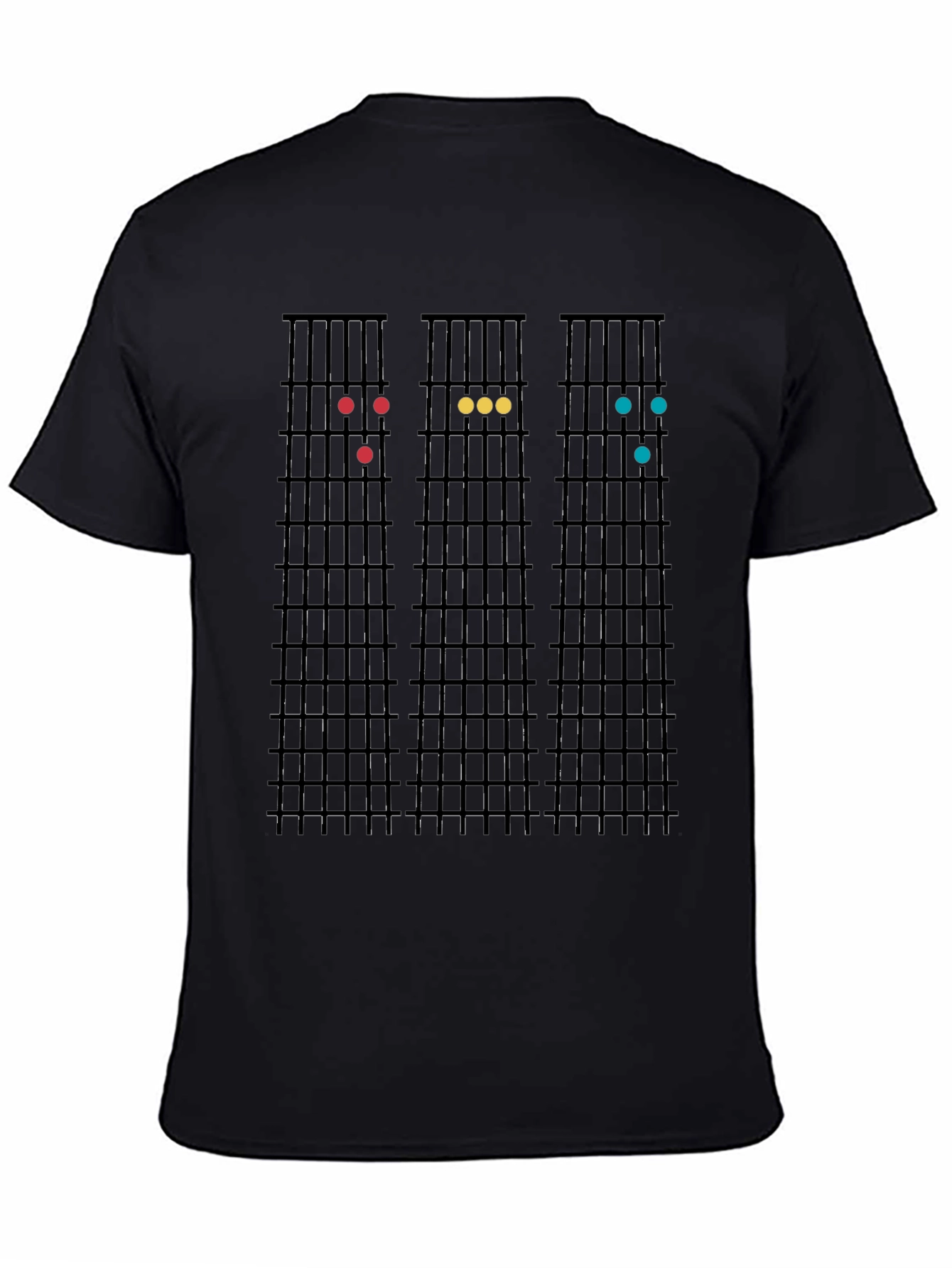 Guitar Chord Chart T-Shirt - Musical Style Tee