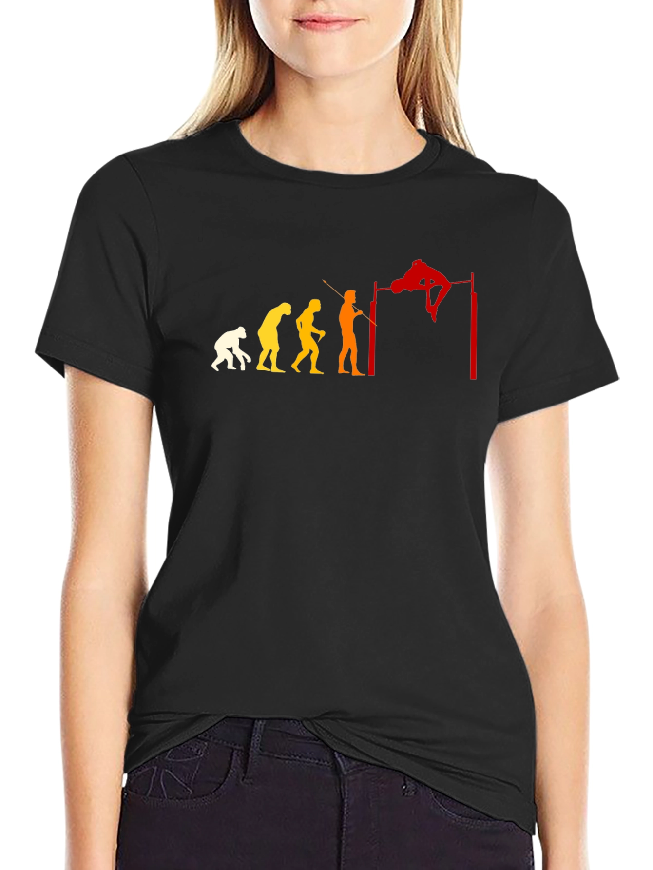 Evolution High Jump T-Shirt - Black
