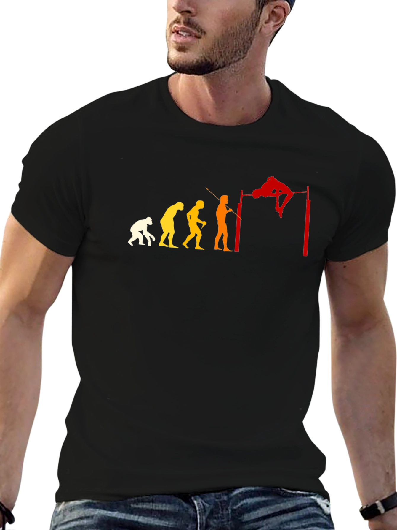 Evolution High Jump T-Shirt - Black