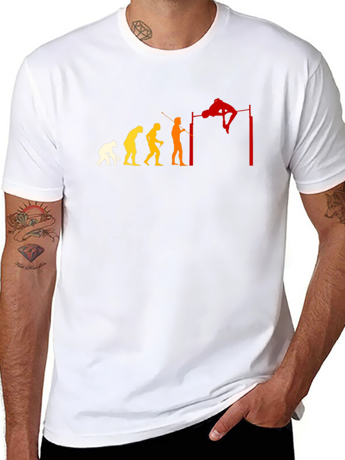 Evolution High Jump T-Shirt - Black