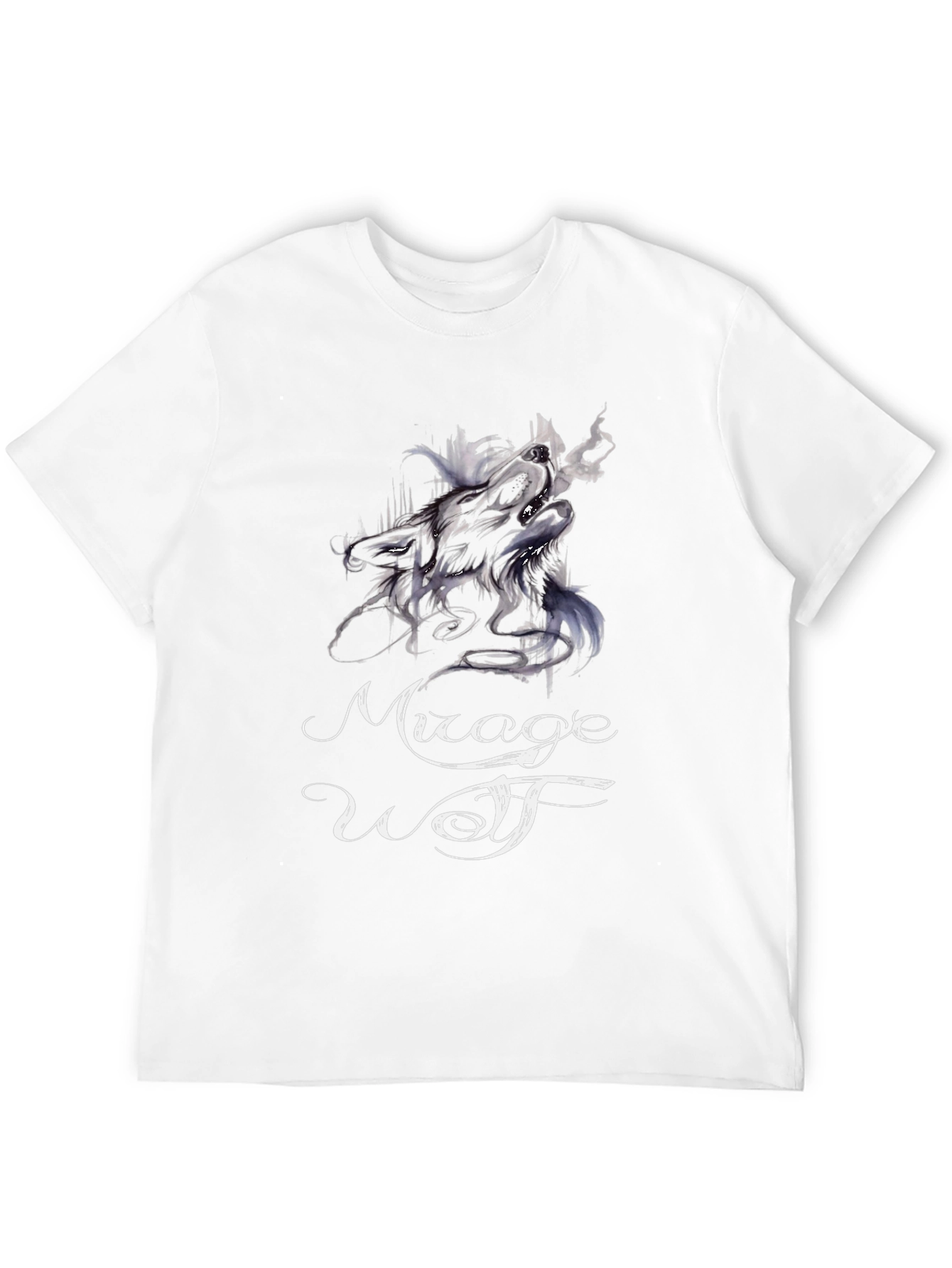Mirage Wolf T-Shirt - Stylish Graphic Tee