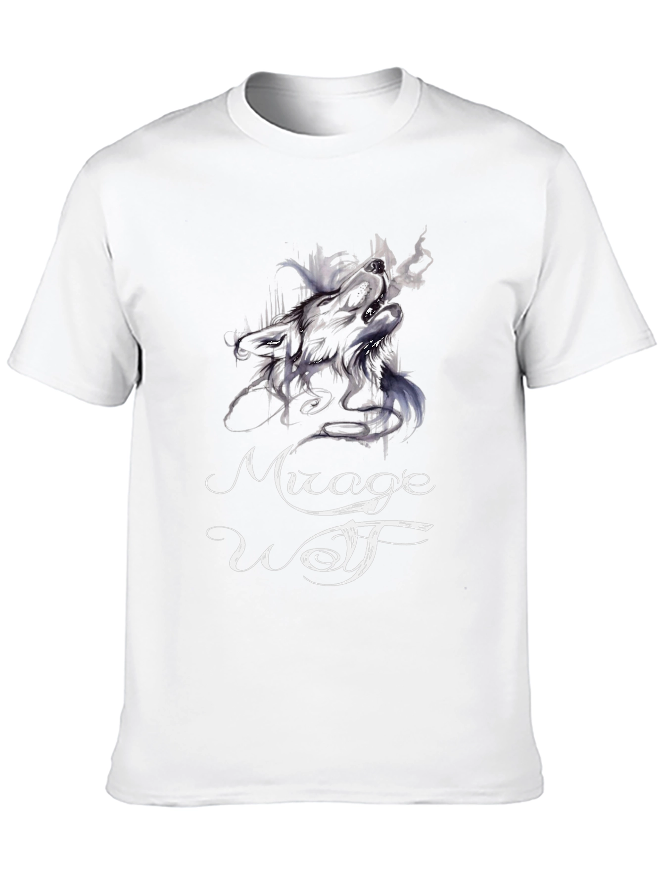 Mirage Wolf T-Shirt - Stylish Graphic Tee
