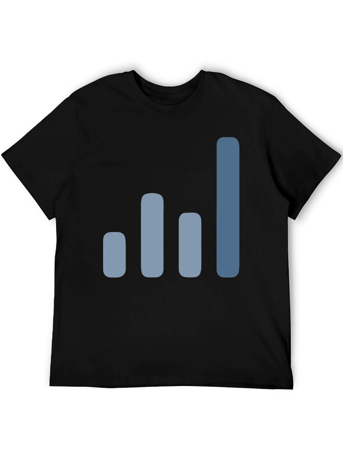 Signal Bars Graphic Print T-Shirt