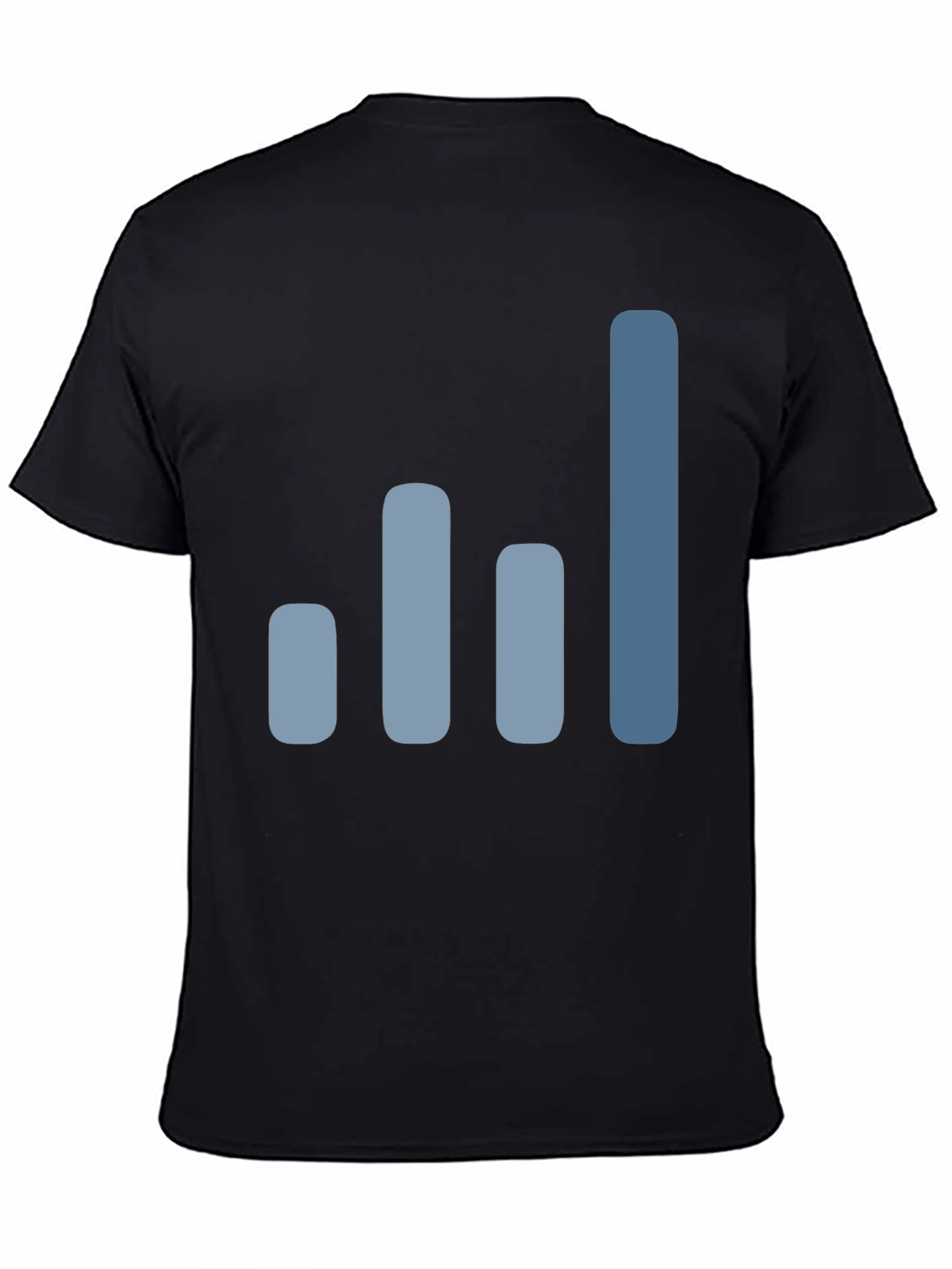 Signal Bars Graphic Print T-Shirt