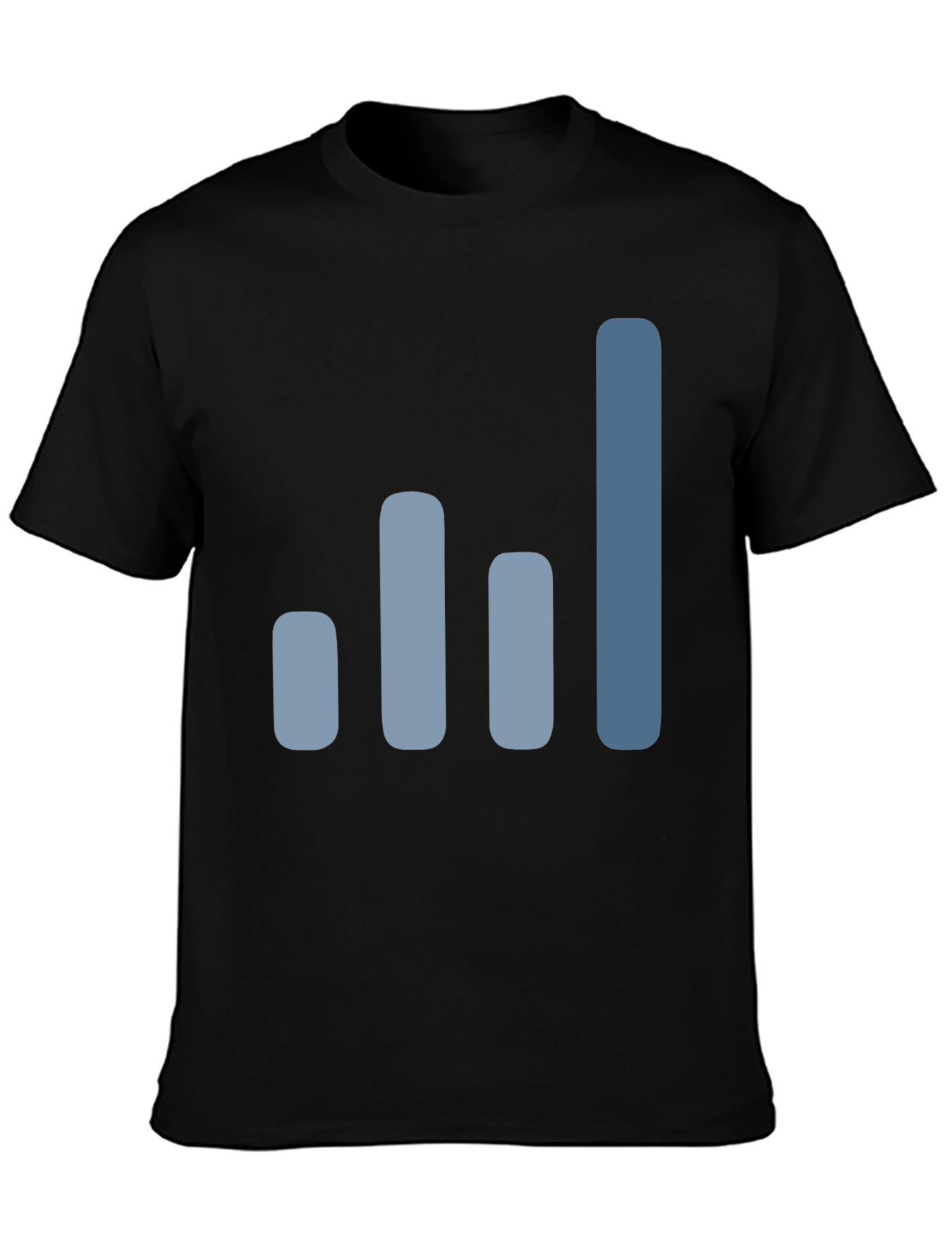 Signal Bars Graphic Print T-Shirt
