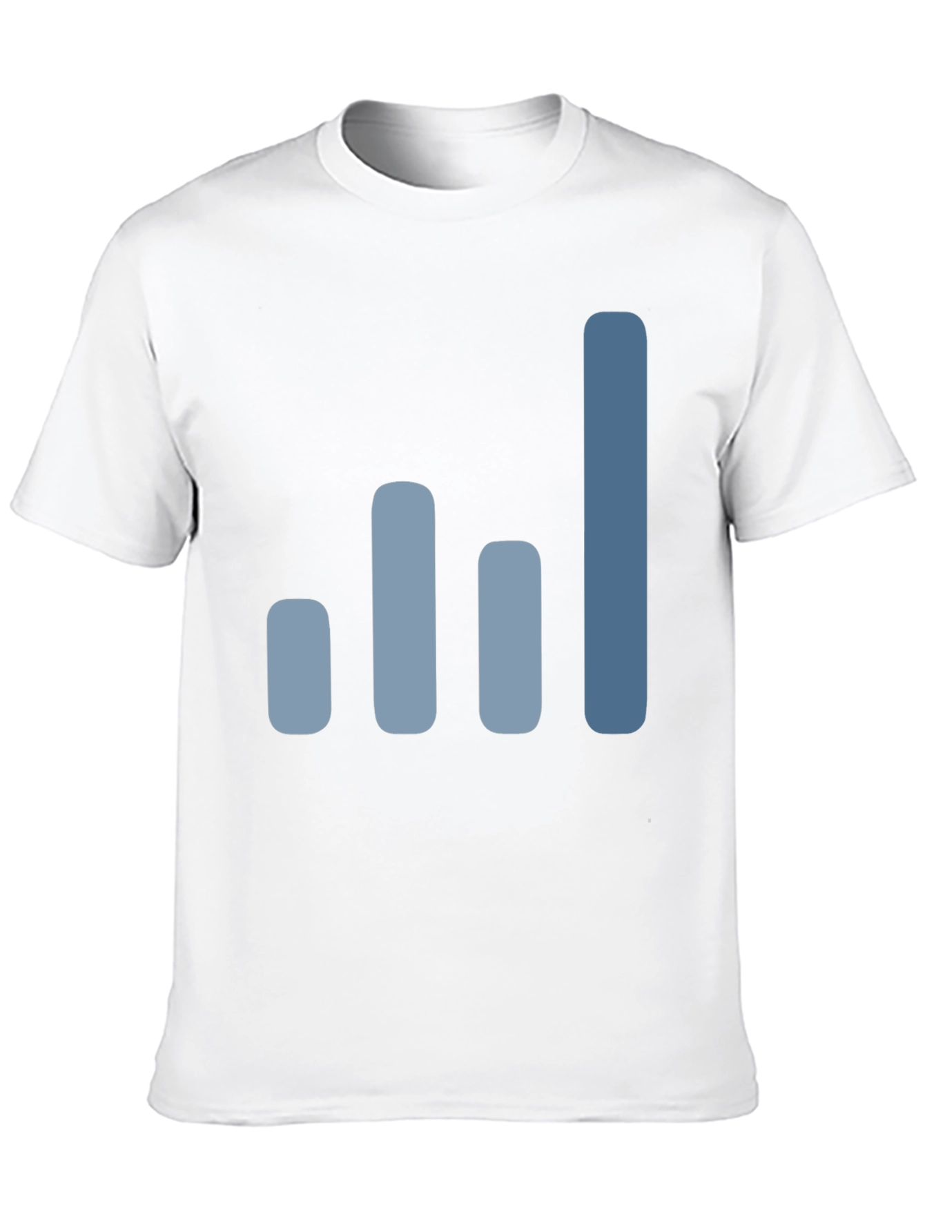 Signal Bars Graphic Print T-Shirt