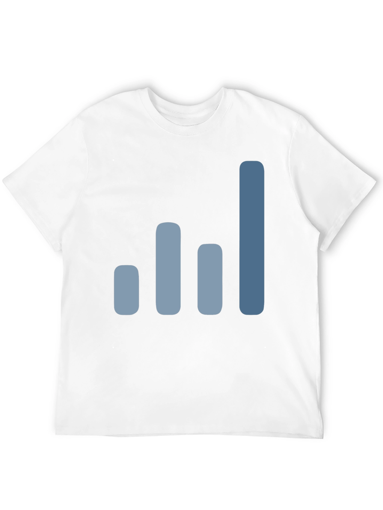 Signal Bars Graphic Print T-Shirt