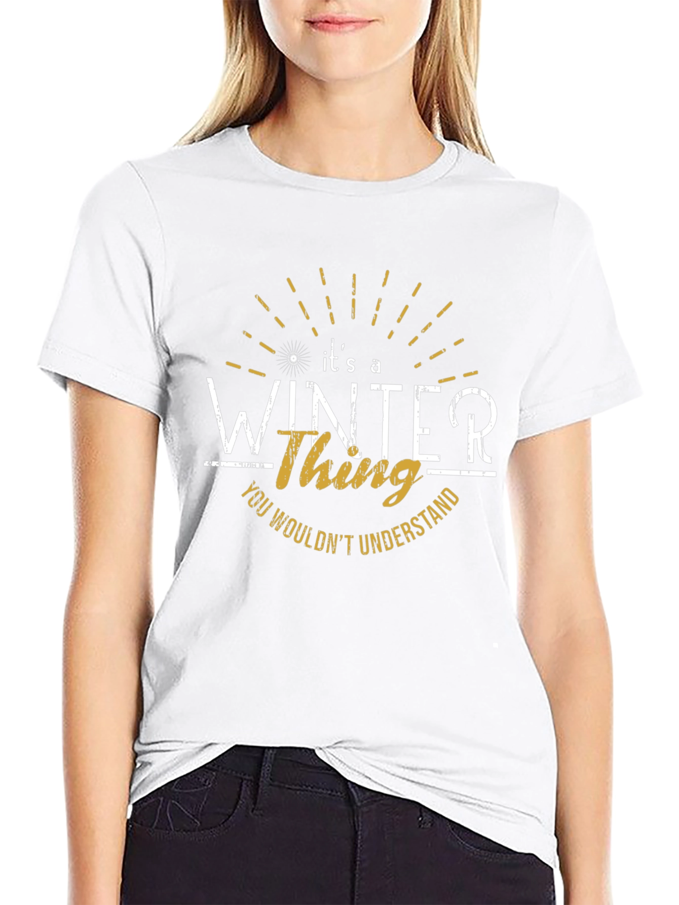 Its a Winter Thing T-Shirt - Unique Design
